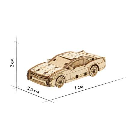 Деревянный конструктор Uniwood Unit Мускул