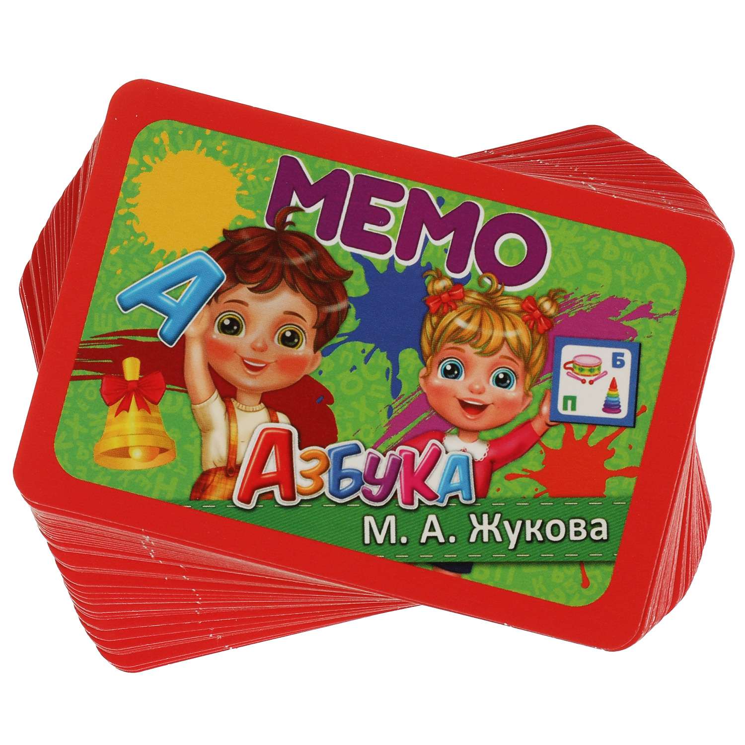 Игра Умные игры Мемо Азбука Жукова 340424 - фото 2