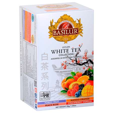 Чай белый Basilur Ассорти 20 саше
