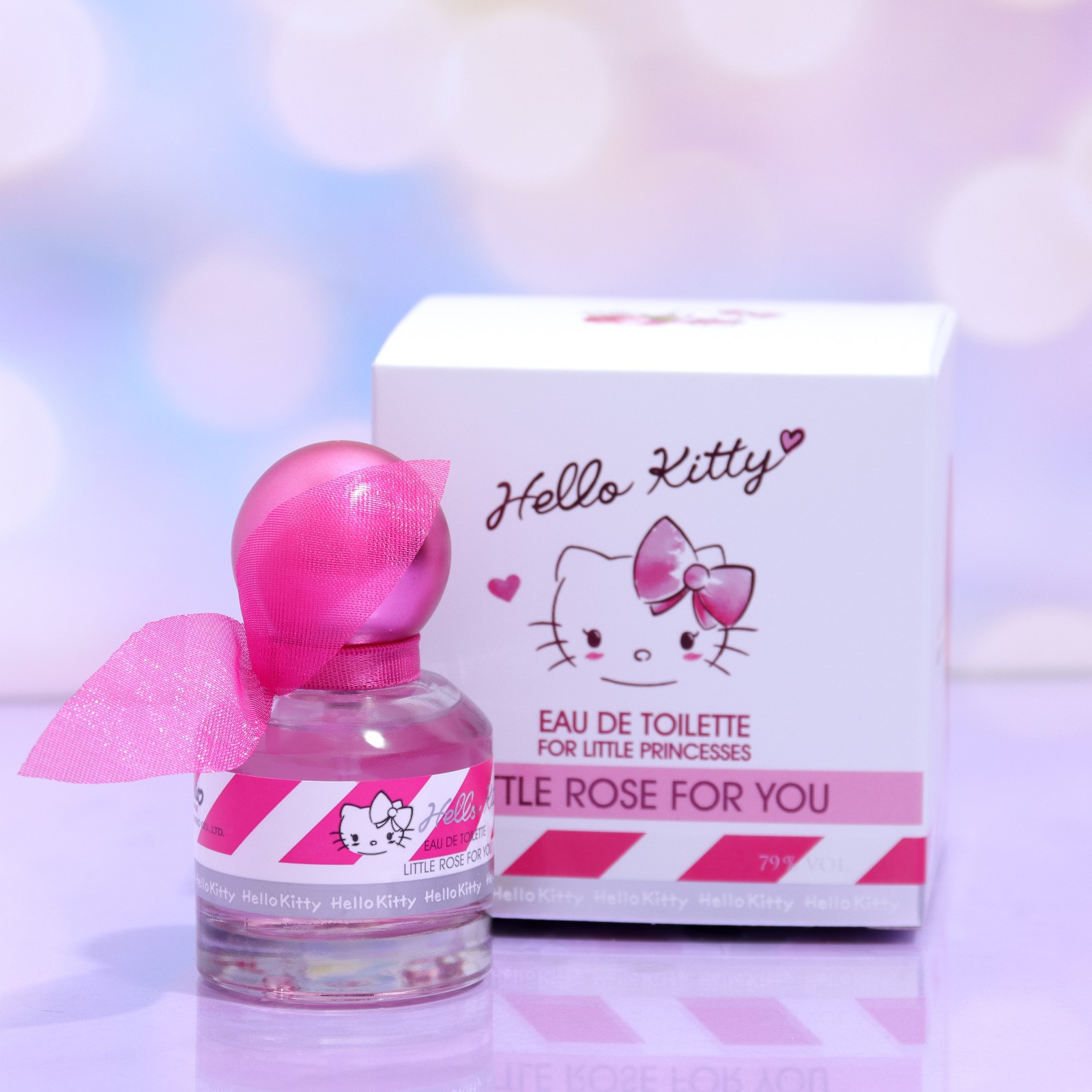 Туалетная вода Hello Kitty Little Rose For You. 30 мл. - фото 1