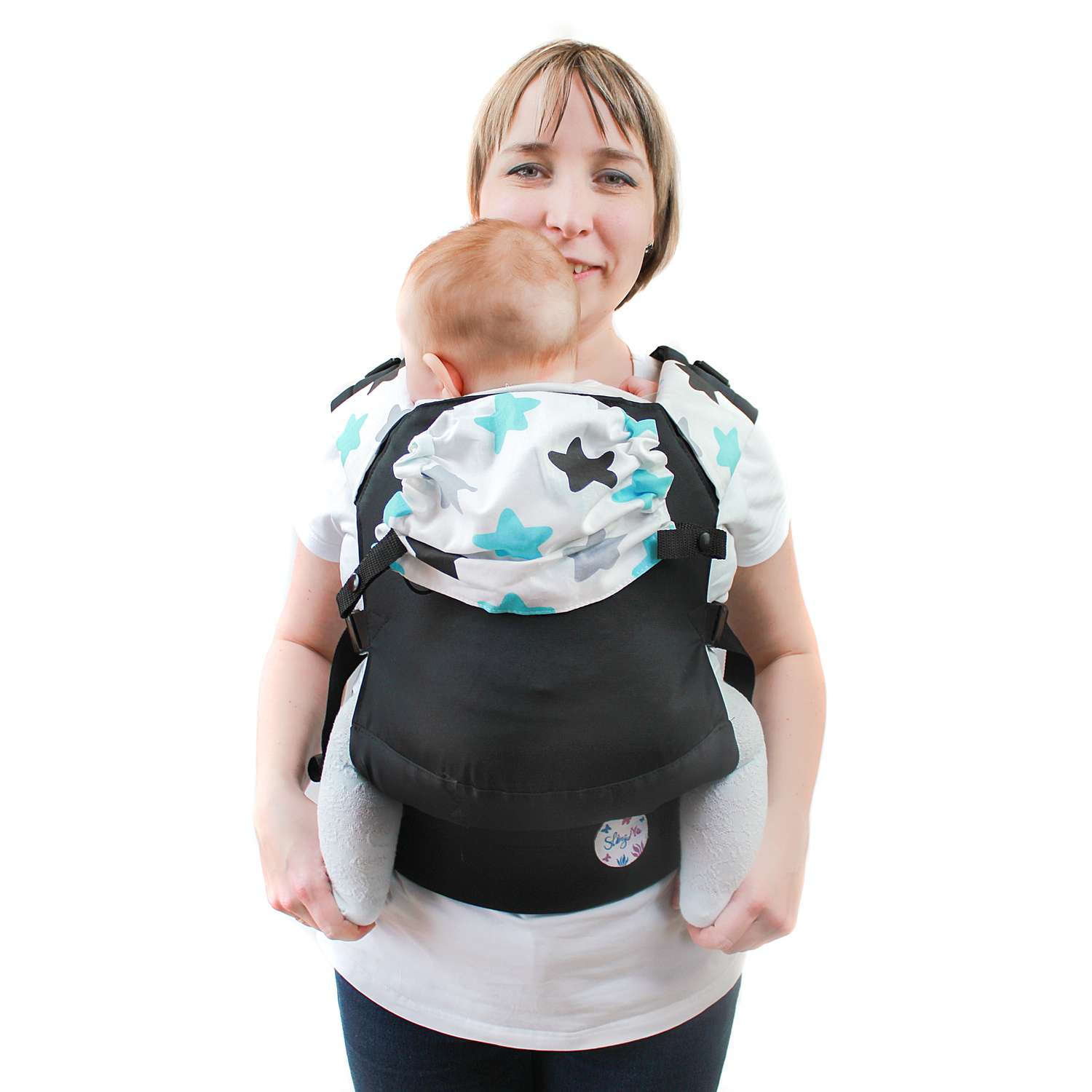 Эрго-рюкзак SlingMe Комфорт с 4 месяцев без намотки от 7 до 20 кг Сириус - фото 1