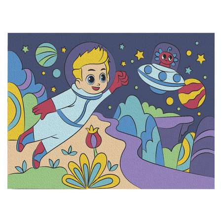 Картина по номерам Школа Талантов Космическое путешествие