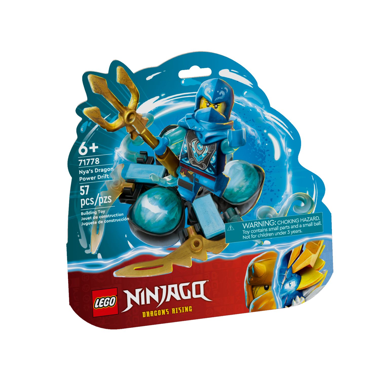 LEGO Ninjago Конструктор Сила Дракона Нии: Дрейф Кружитцу