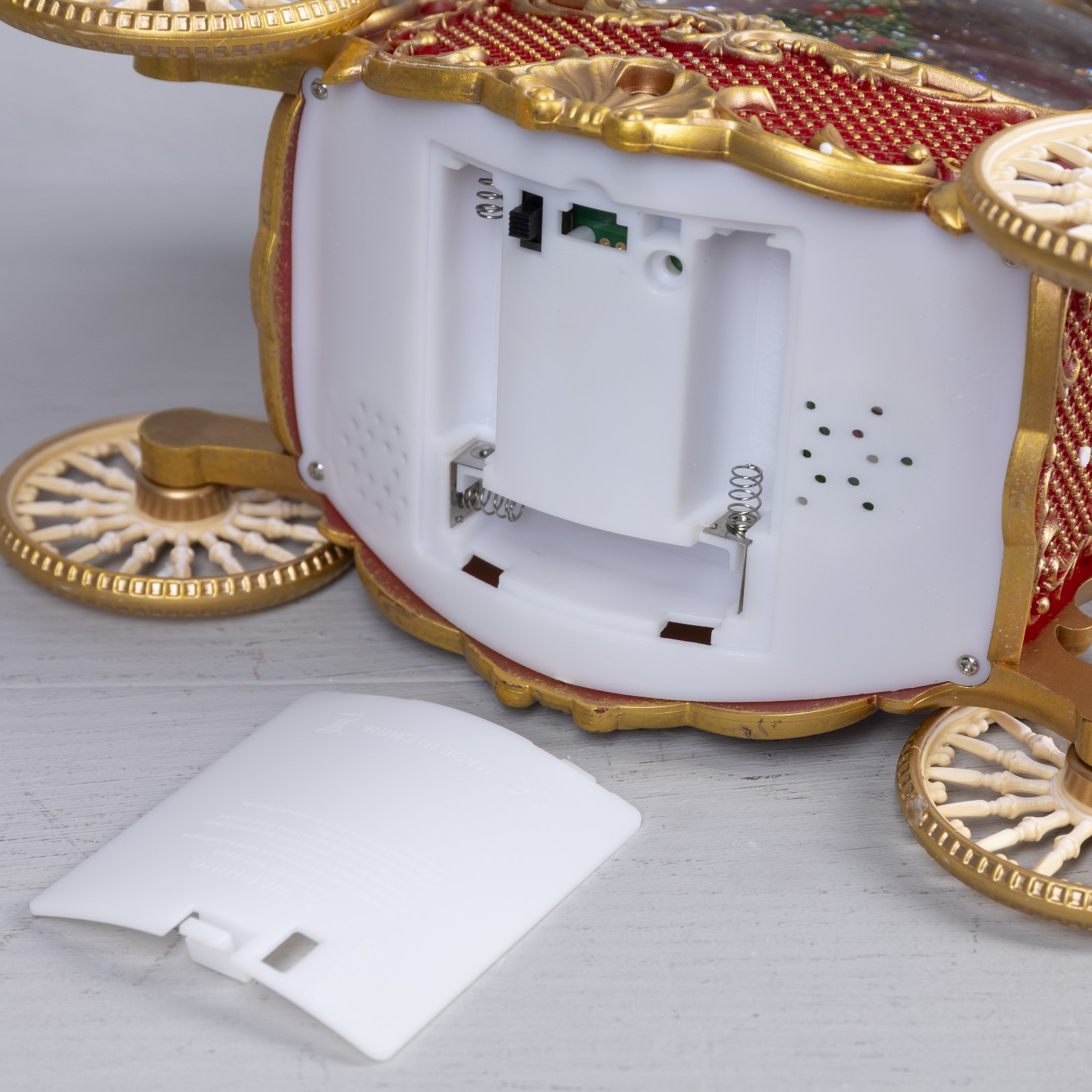 Светодиодная фигура Sima-Land «Карета с подарками» Батарейки не в комплекте USB свечение тёплое белое - фото 3