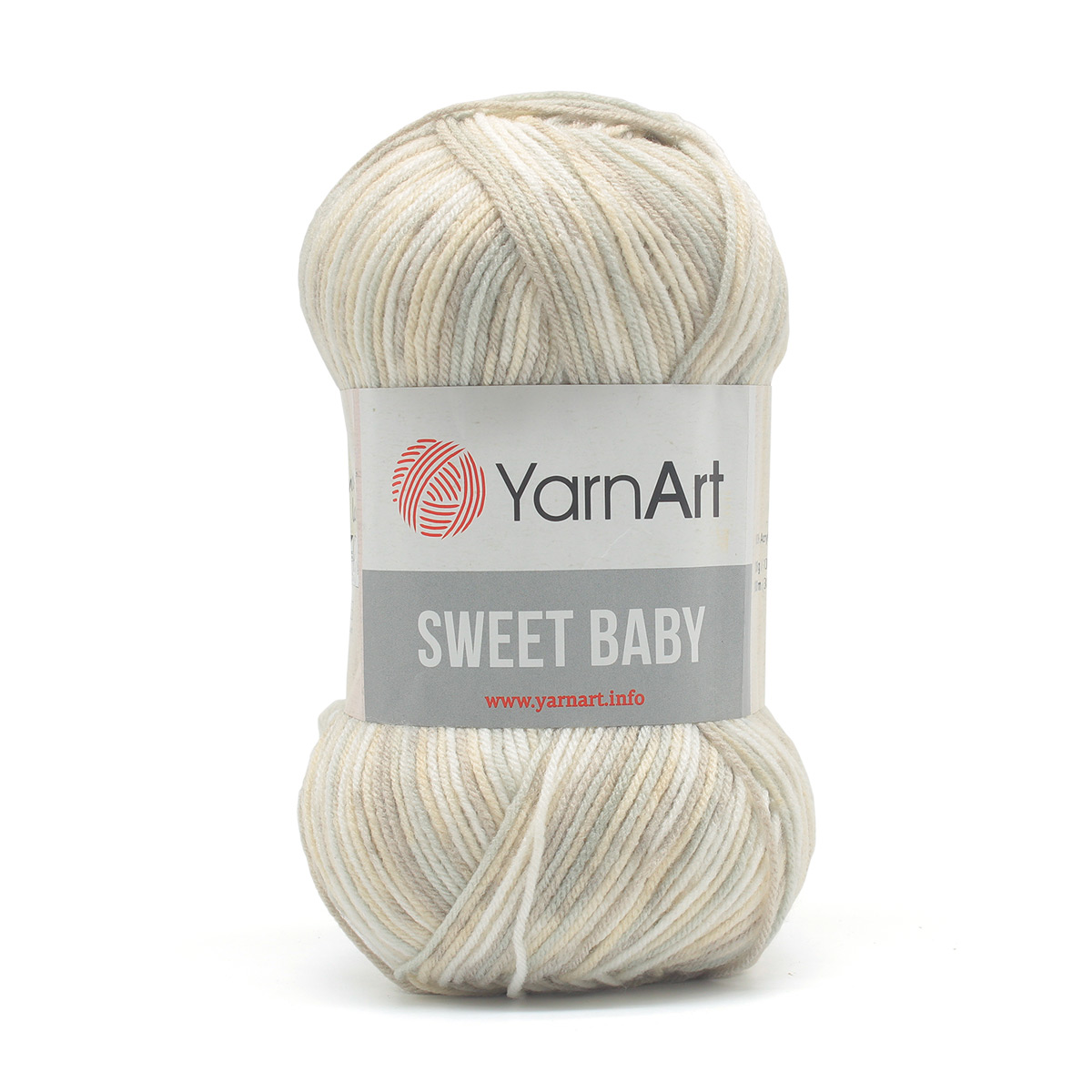 Пряжа для вязания YarnArt Sweet Baby 100 гр 300 м акрил тонкая детская 5 мотков цвет 908 - фото 2