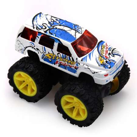 Машинка Funky Toys Джип с желтыми колесами Белая FFT8485-1