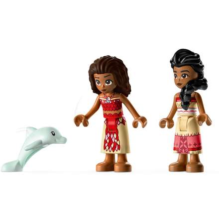 Конструктор LEGO Disney Princess Путеводная лодка Моаны блочный