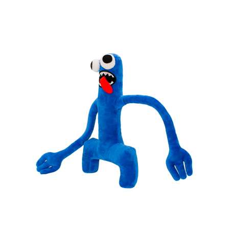 Мягкая игрушка Михи-Михи радужные друзья Грин синий 28см