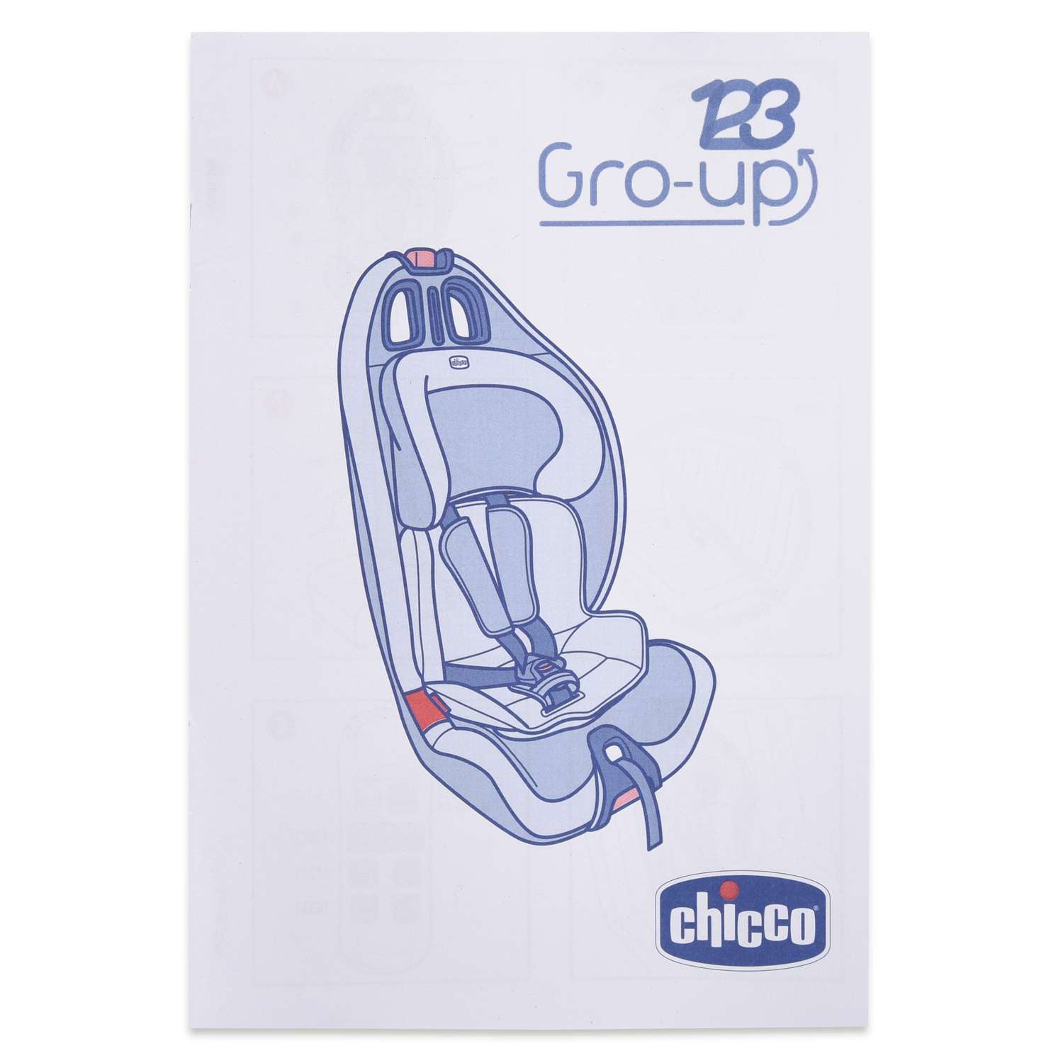 Автокресло Chicco Gro-Up Red Passion - фото 10