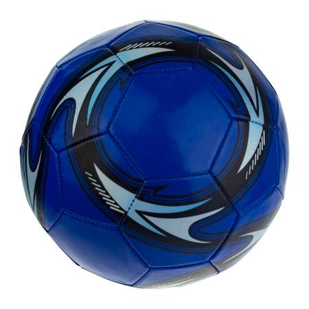 Футбольный мяч 1TOY 5 размер синий