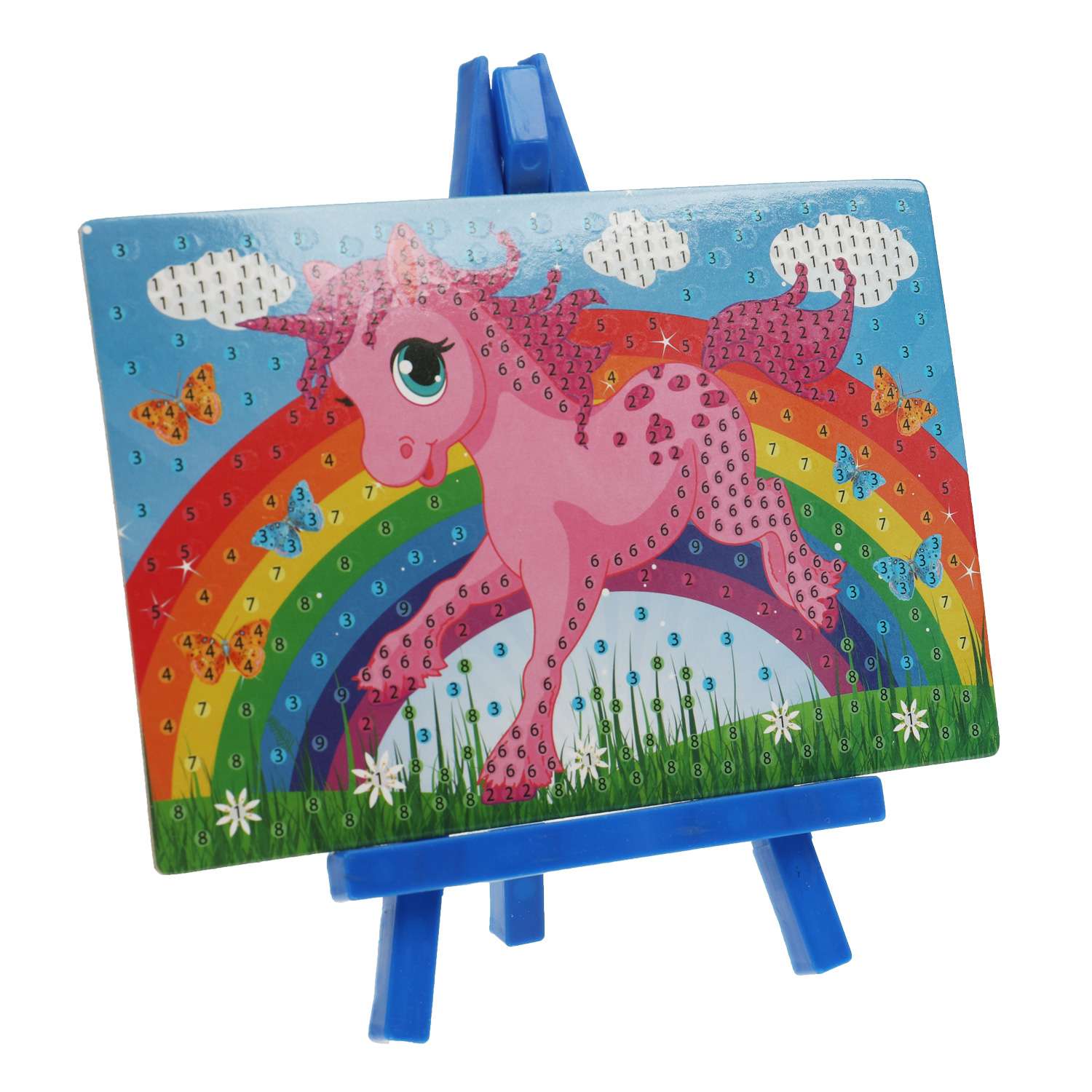 Набор для детского творчества МультиАРТ Алмазная мозаика Пони - фото 4