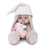 Мягкая игрушка BUDI BASA Зайка Ми с розовой подушкой - единорогом 23 см SidM-305