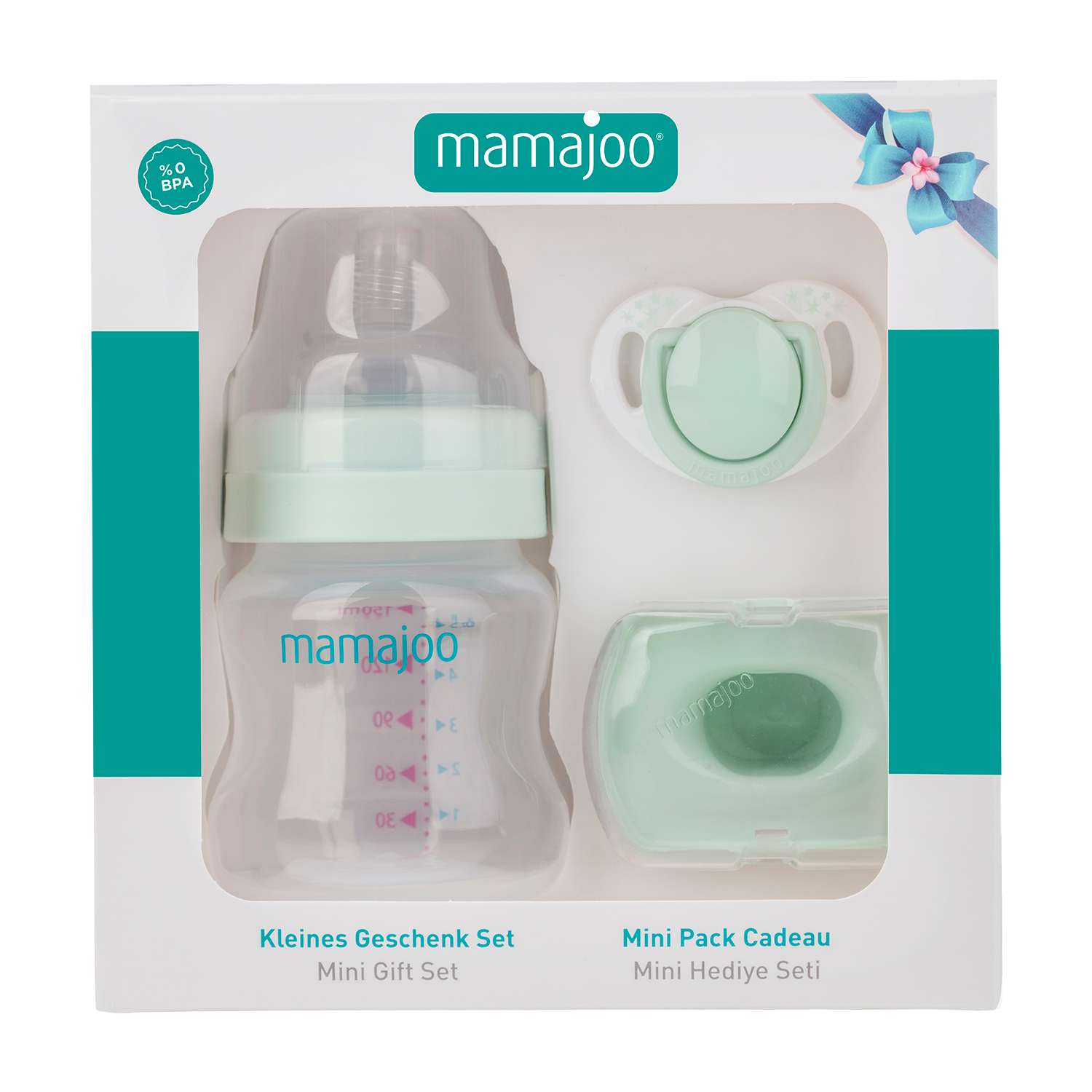 Подарочный набор Mamajoo 150 мл powder green - фото 1