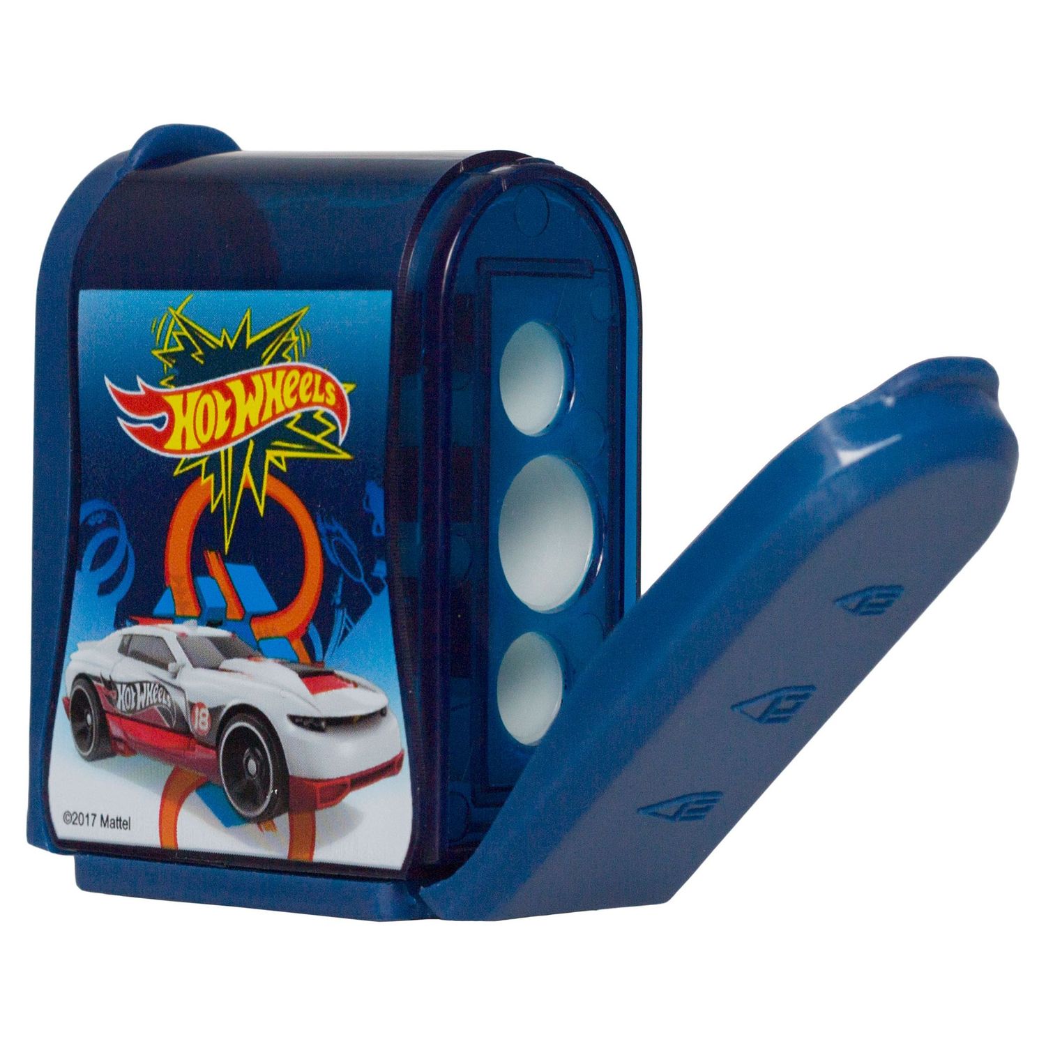 Точилка Kinderline Hot Wheels с 3отверстиями HWFS-UA1-SHRP-HL3 - фото 1