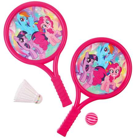 Набор игровой Hasbro ракетки воланчик и мячик My little pony