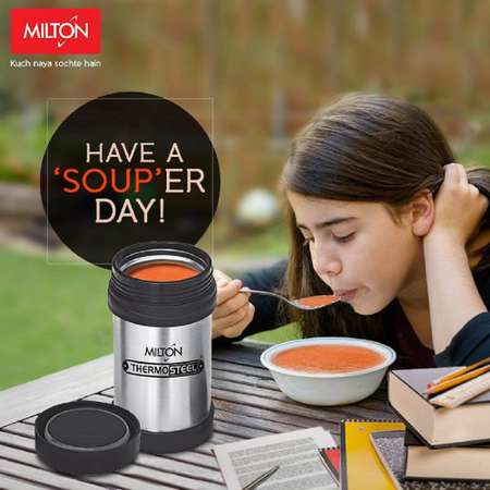 Термос для еды MILTON Soup Flask S стальной