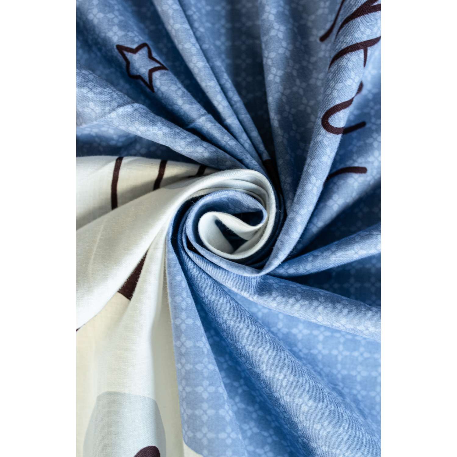 Комплект постельного белья SELENA КЭТ 1.5 спальный поплин наволочки 70х70 см с одеялом - фото 6