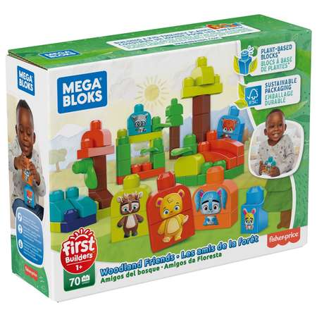 Набор игровой Mega Bloks Эко Лесные друзья GMB63