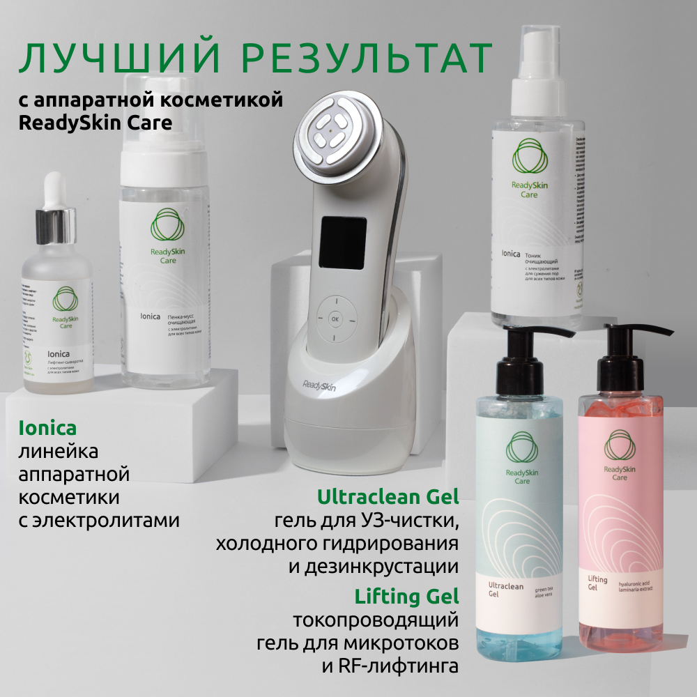 Прибор ReadySkin для RF-лифтинга лица и тела nanoSkin - фото 14