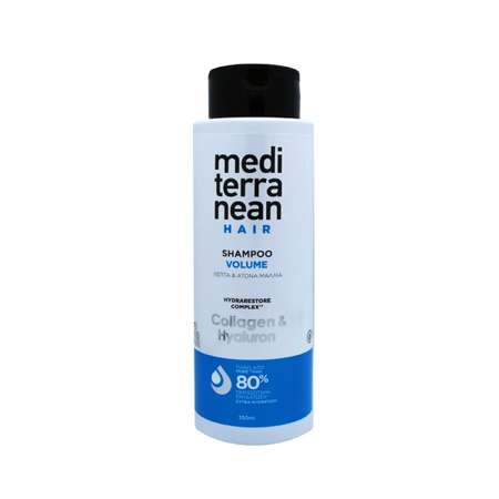 Шампунь для объема Mediterranean с коллагеном и гиалуроновой кислотой - M-H Shampoo Volume 350 мл