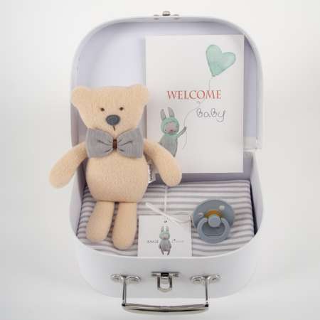 Подарок новорожденному Ange L`AME набор на рождение малыша и выписку из роддома