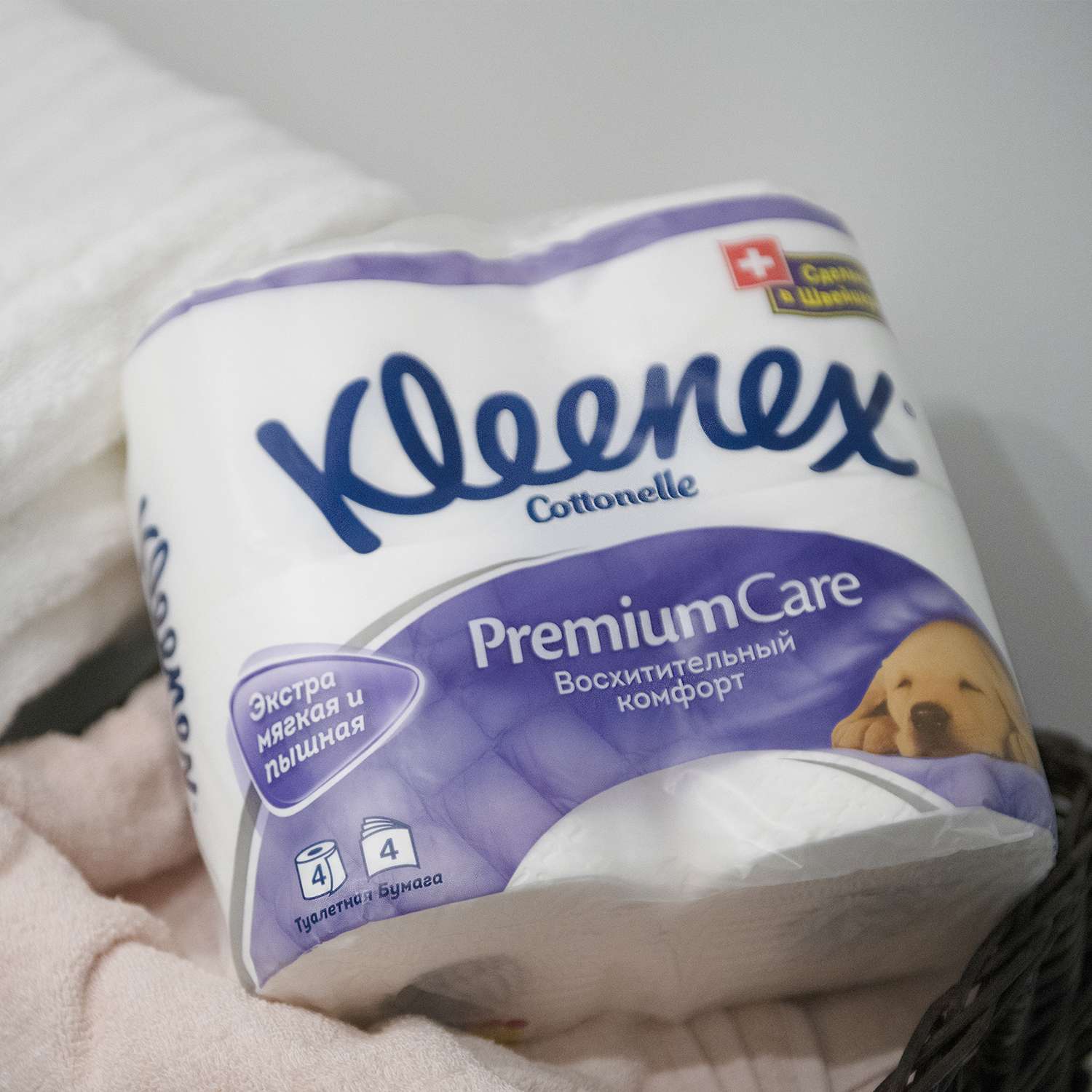 Туалетная бумага Kleenex 4слоя 4рулона - фото 3