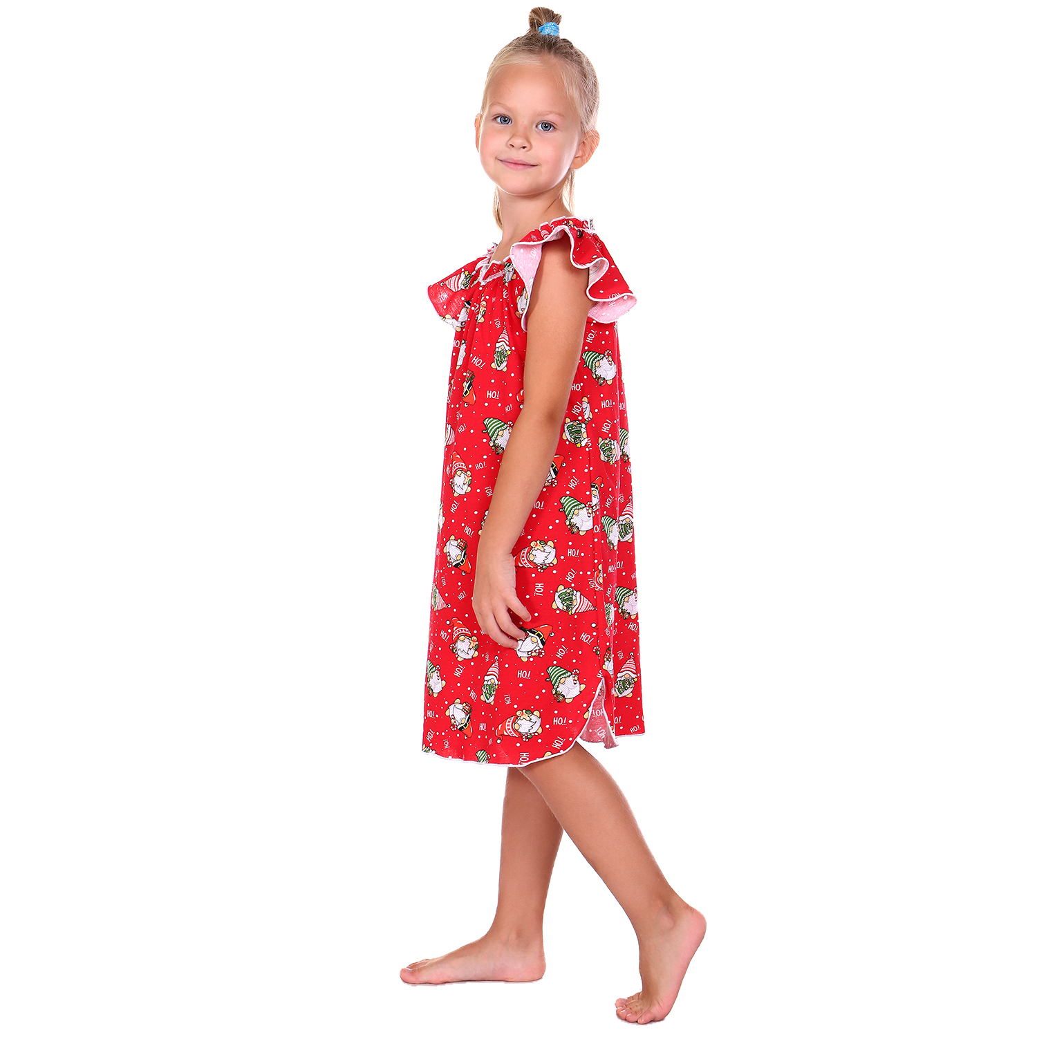 Сорочка ночная Детская Одежда 0003К/красный4 - фото 4