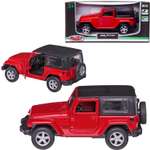 Автомобиль Abtoys Jeep MSZ 1:43 инерционный красный