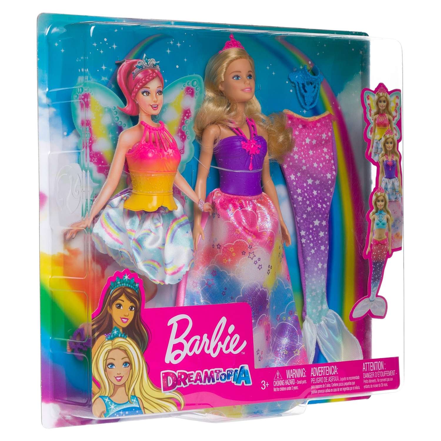 Кукла Barbie Сказочная принцесса фея русалка FJD08 FJD08 - фото 3