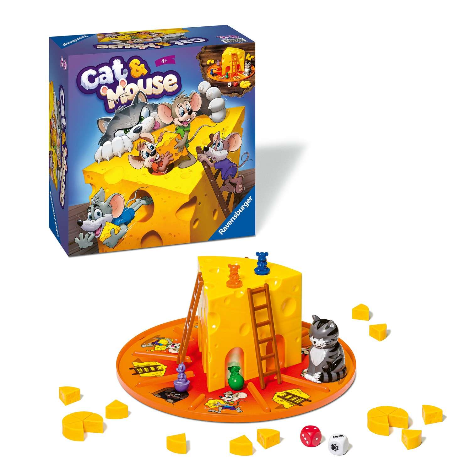 Игра настольная Ravensburger Cat and Mouse Кошки Мышки 24563 - фото 3