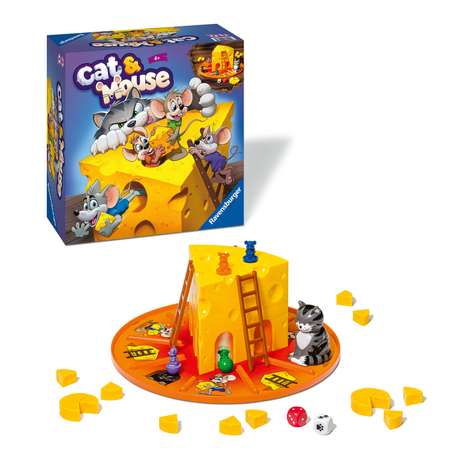 Игра настольная Ravensburger Cat and Mouse Кошки Мышки 24563