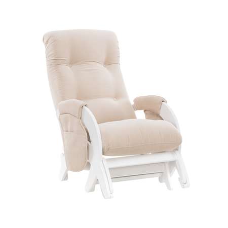 Кресло для кормления Milli Dream с карманами Молочный дуб ткань Verona Vanilla