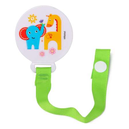 Держатель для пустышки BabyGo Fisher Price Green BD-12077