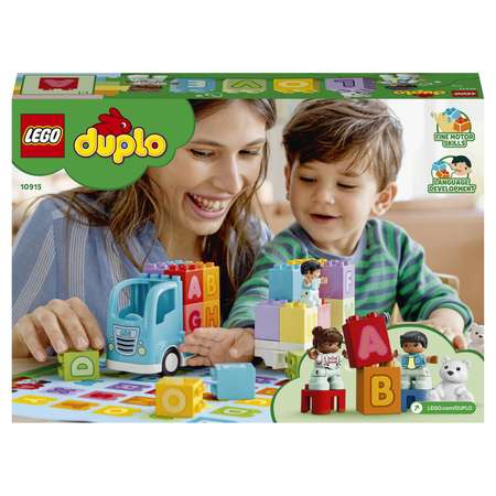 Конструктор LEGO DUPLO Грузовик Алфавит 10915
