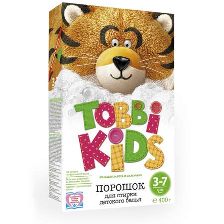 Порошок для стирки Tobbi Kids детского белья 3-7 400г