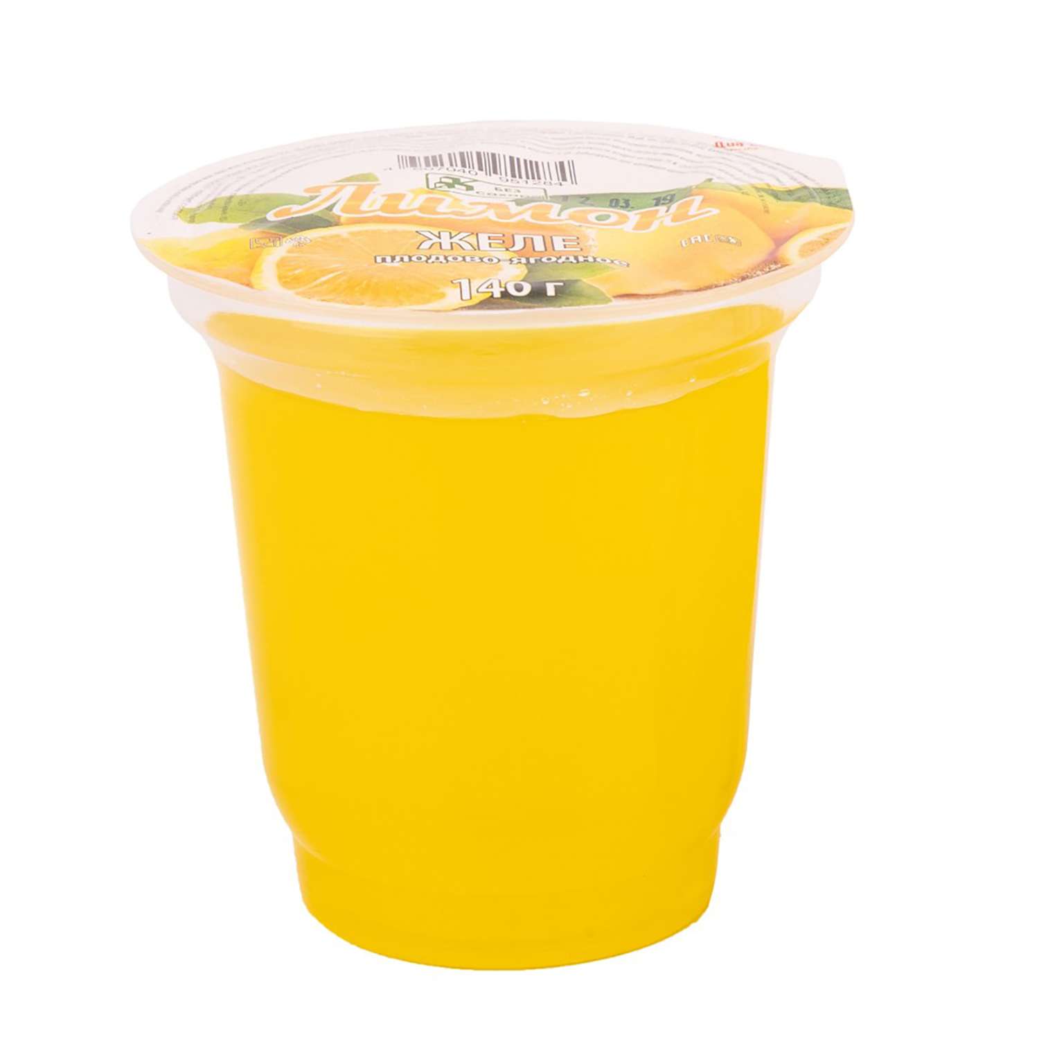 Желе Диа-Веста плодово-ягодное лимон на фруктозе 140г - фото 1