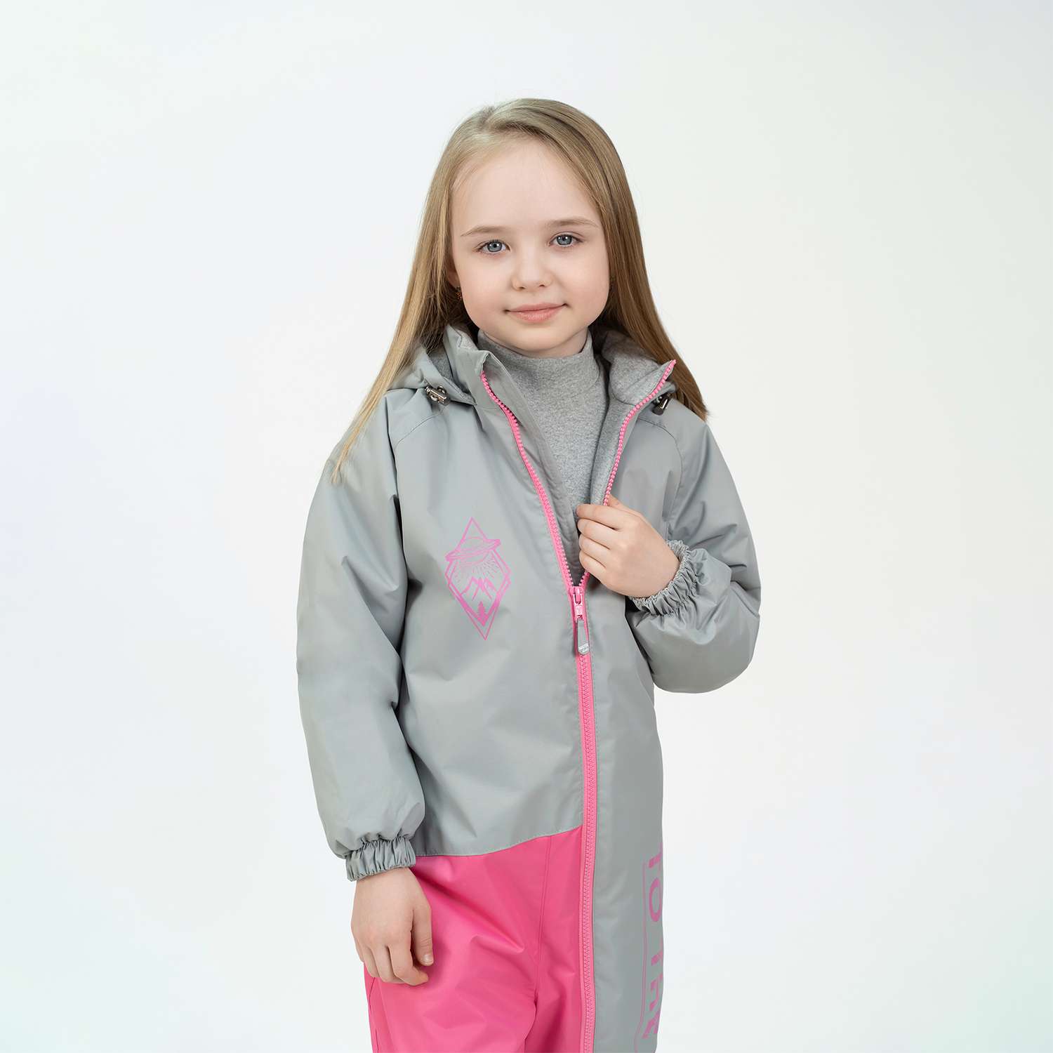 Комбинезон Arctic kids 30-037 розовый - фото 7