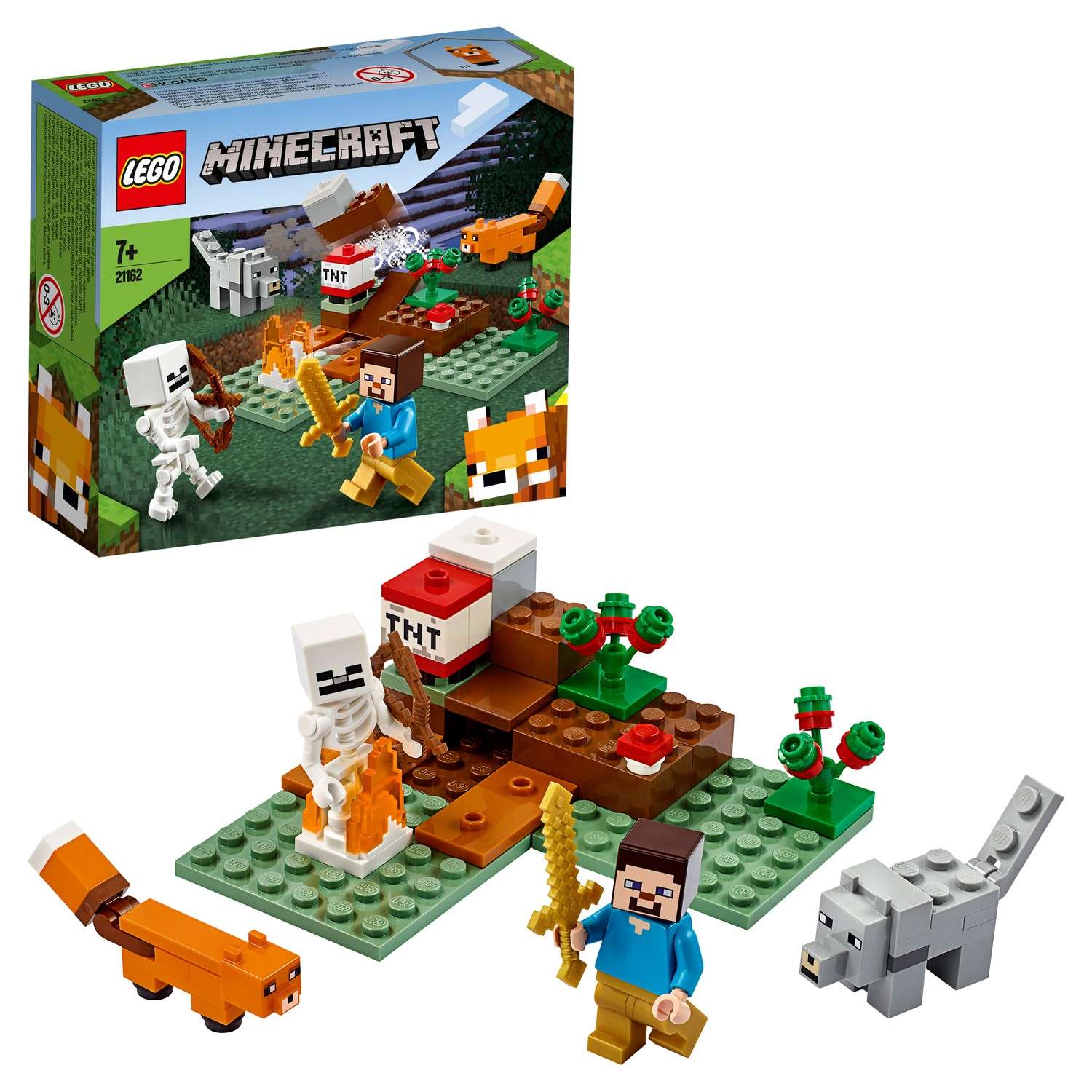 Конструктор LEGO Minecraft Приключения в тайге 21162 - фото 1