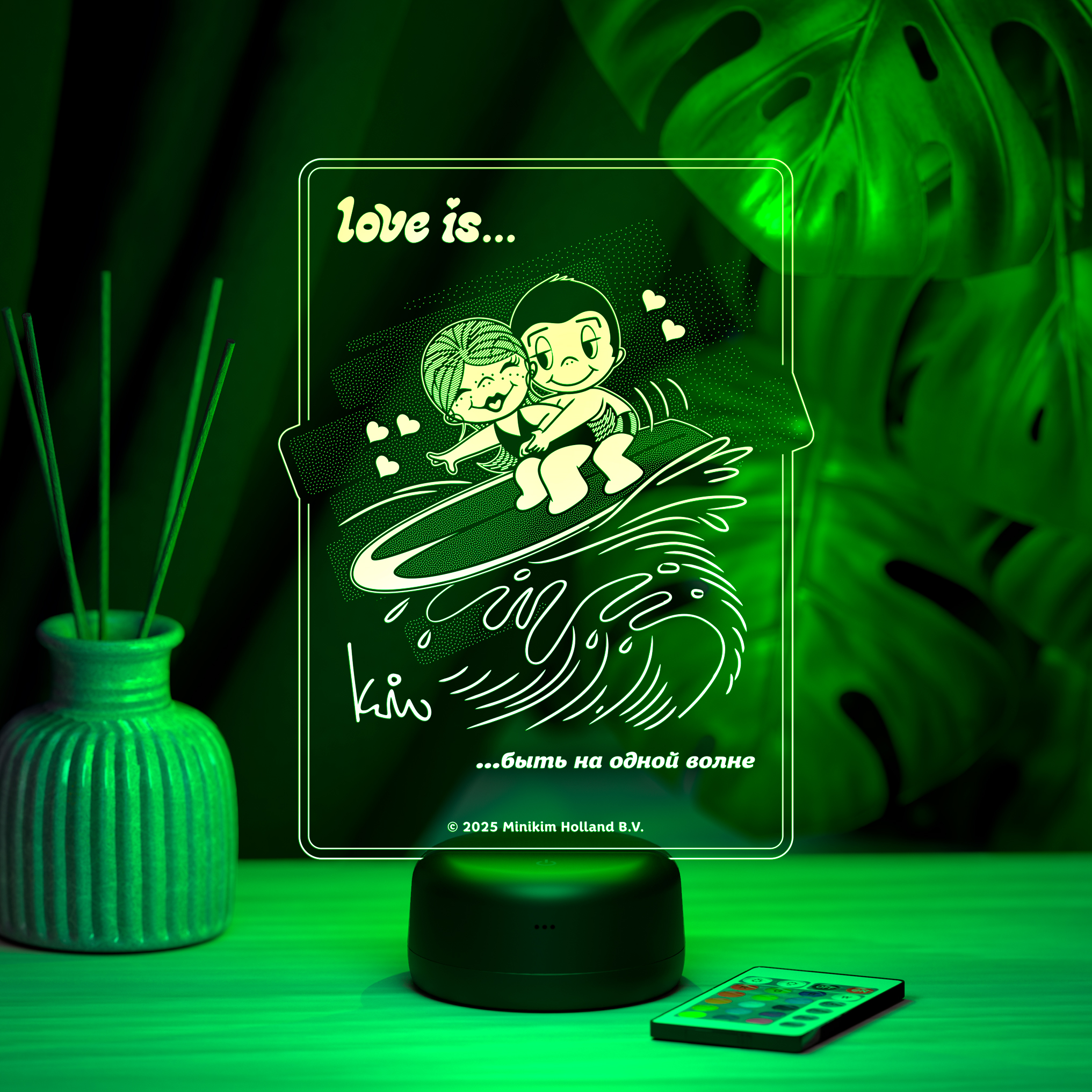 Ночник Love is.. Быть на одной волне - фото 11