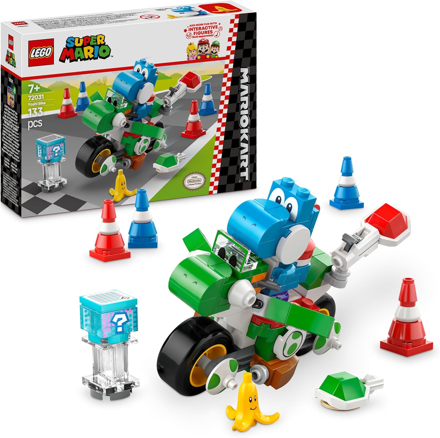 Конструктор LEGO Mario Kart Йоши на байке 72031 - фото 1