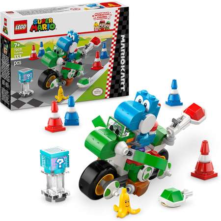 Конструктор LEGO Mario Kart Йоши на байке 72031