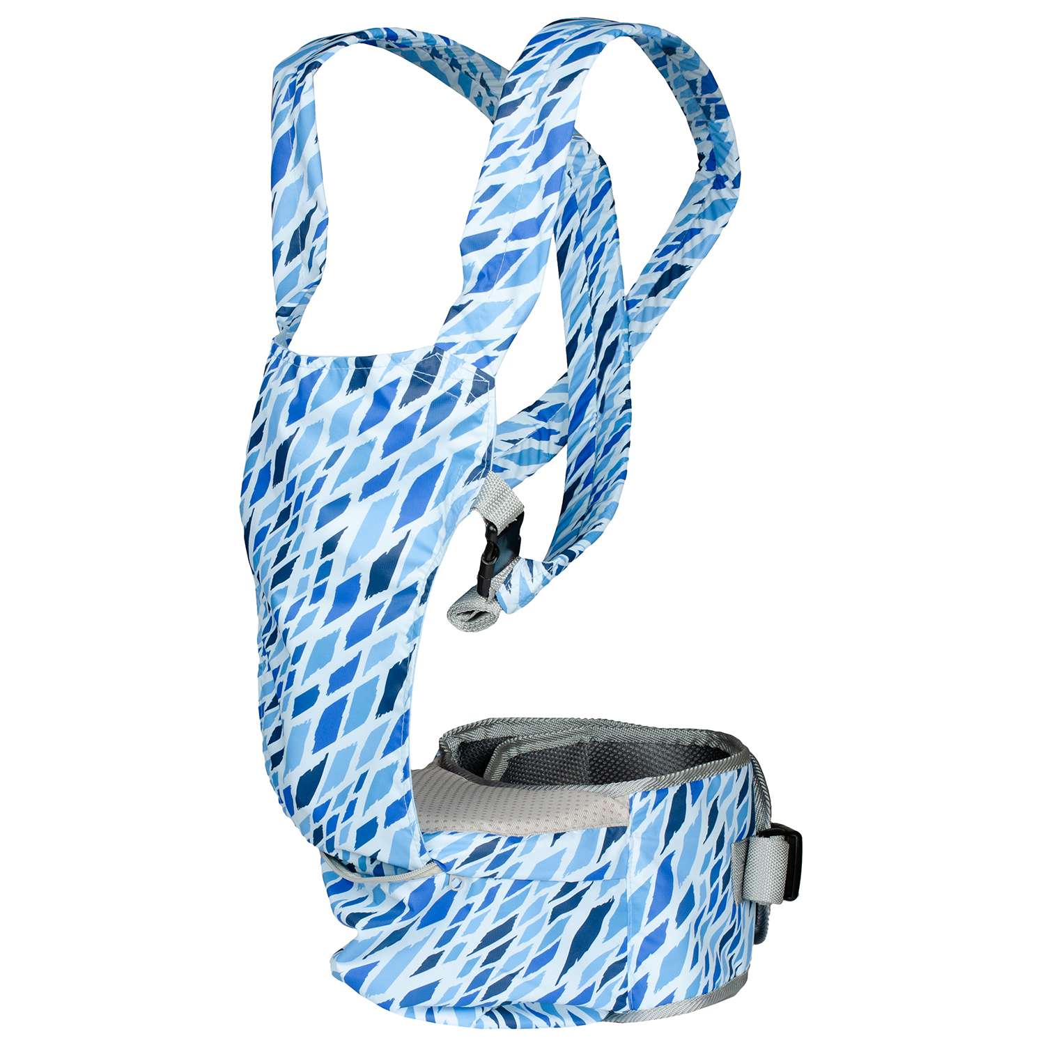 Хипсит-рюкзак Чудо-чадо со спинкой «‎Непоседа» витраж голубой - фото 1