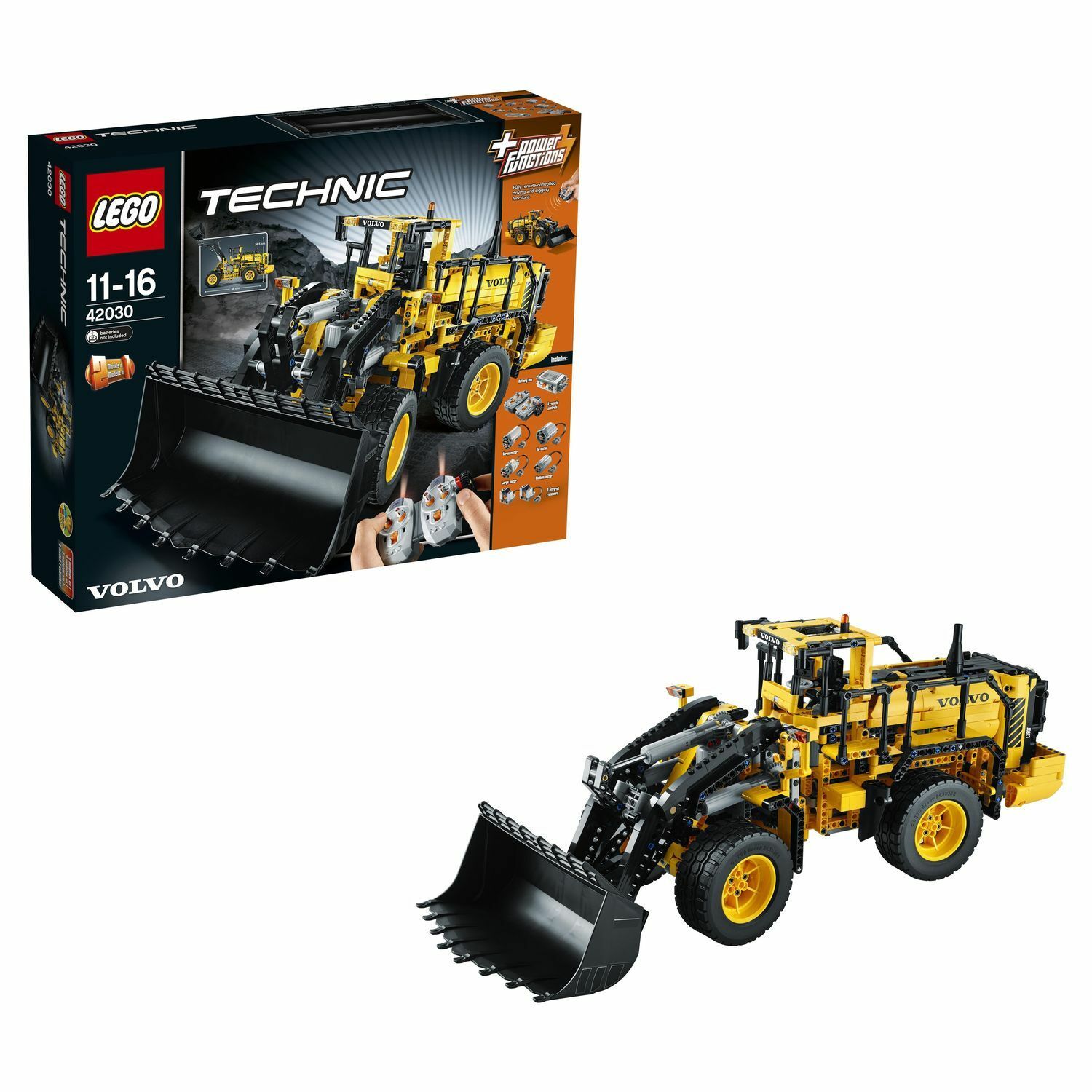 Конструктор LEGO Technic Автопогрузчик VOLVO L350F с дистанционным управлением (42030) купить по цене 19999 ₽ в интернет-магазине Детский мир