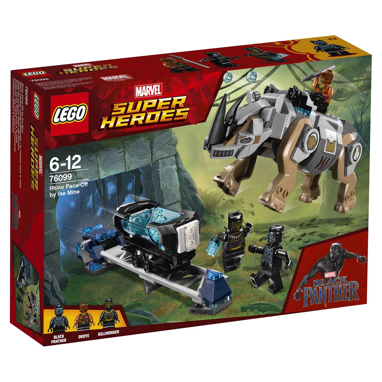 Конструктор LEGO Поединок с Носорогом Super Heroes (76099) - фото 2