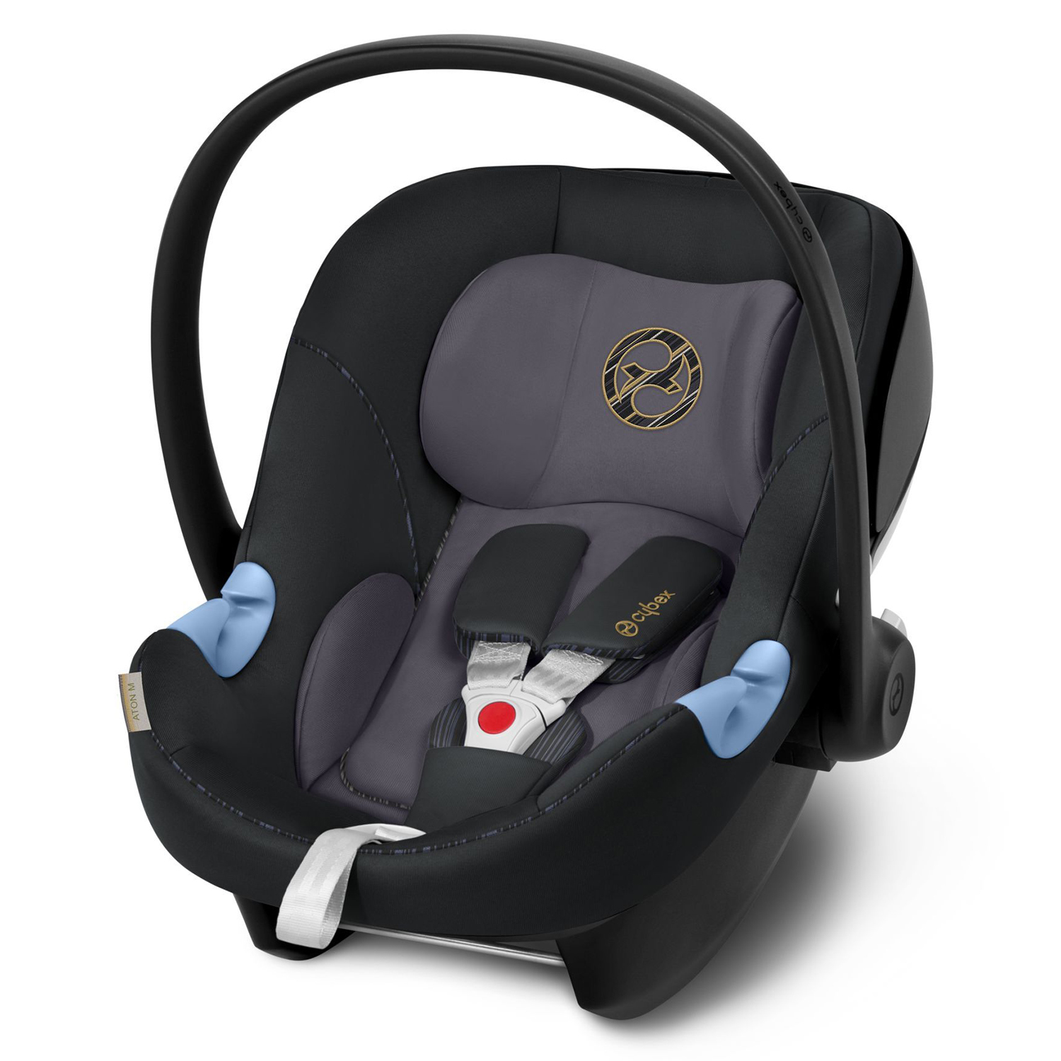 Автокресло Cybex Aton M i-Size Premium Black - фото 1