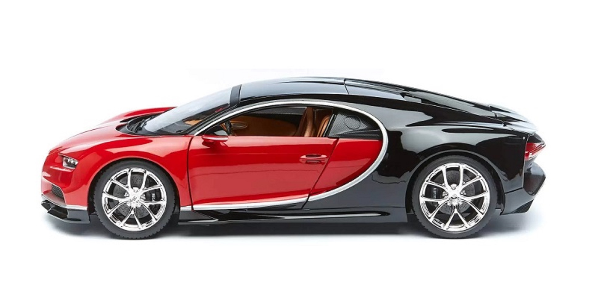 Автомобиль Welly Bugatti 1:38 красный 43738W - фото 1