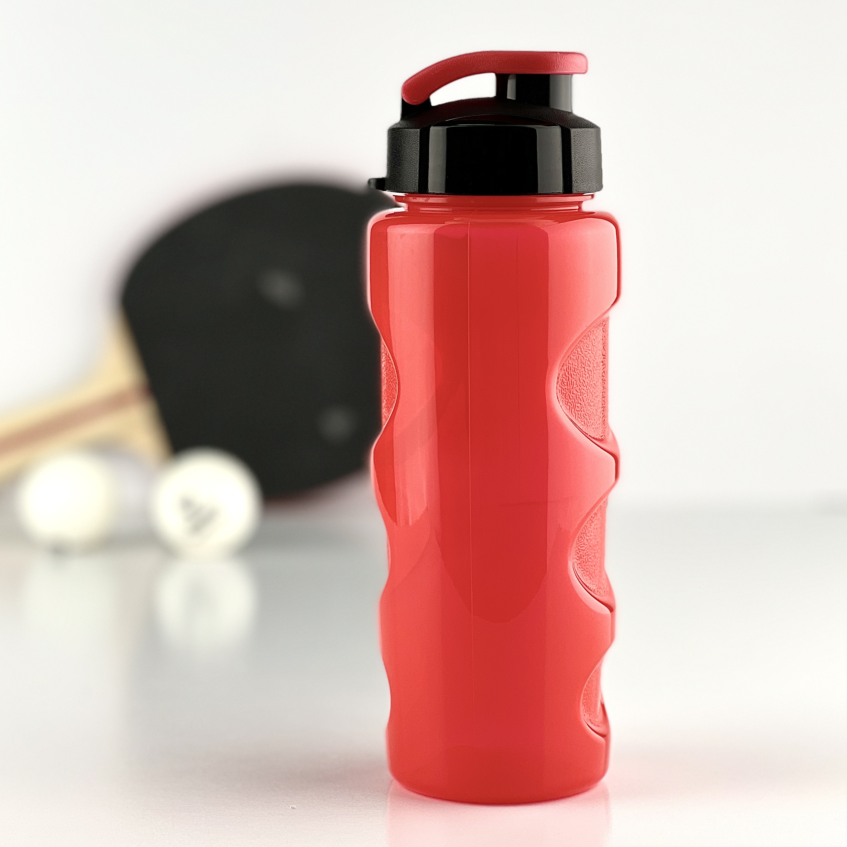 Бутылка для воды и напитков WOWBOTTLES Health and fitness anatomic c классической крышкой 500 мл - фото 1