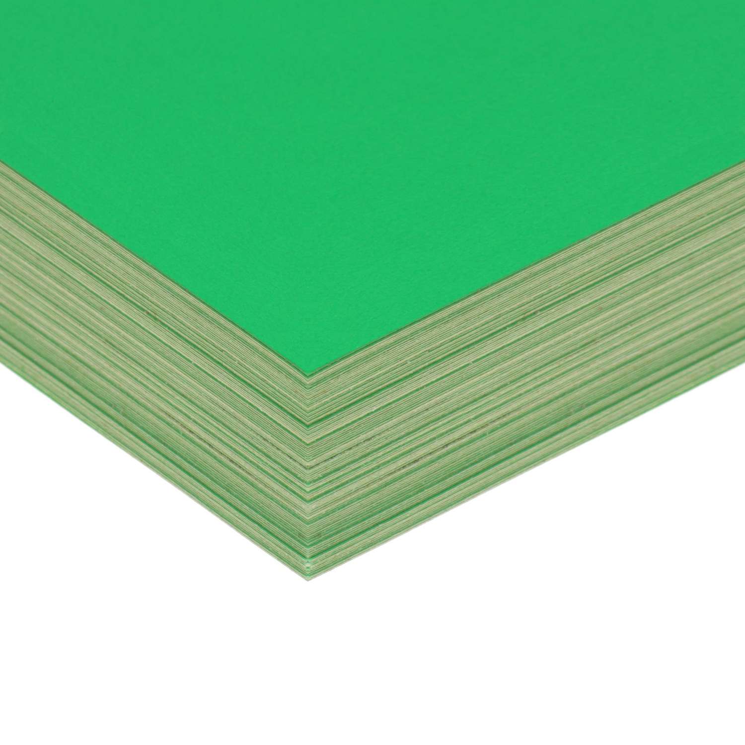 Бумага Calligrata А4 100 листов 80 г/м самоклеящаяся флуоресцентная ярко зелёная - фото 2