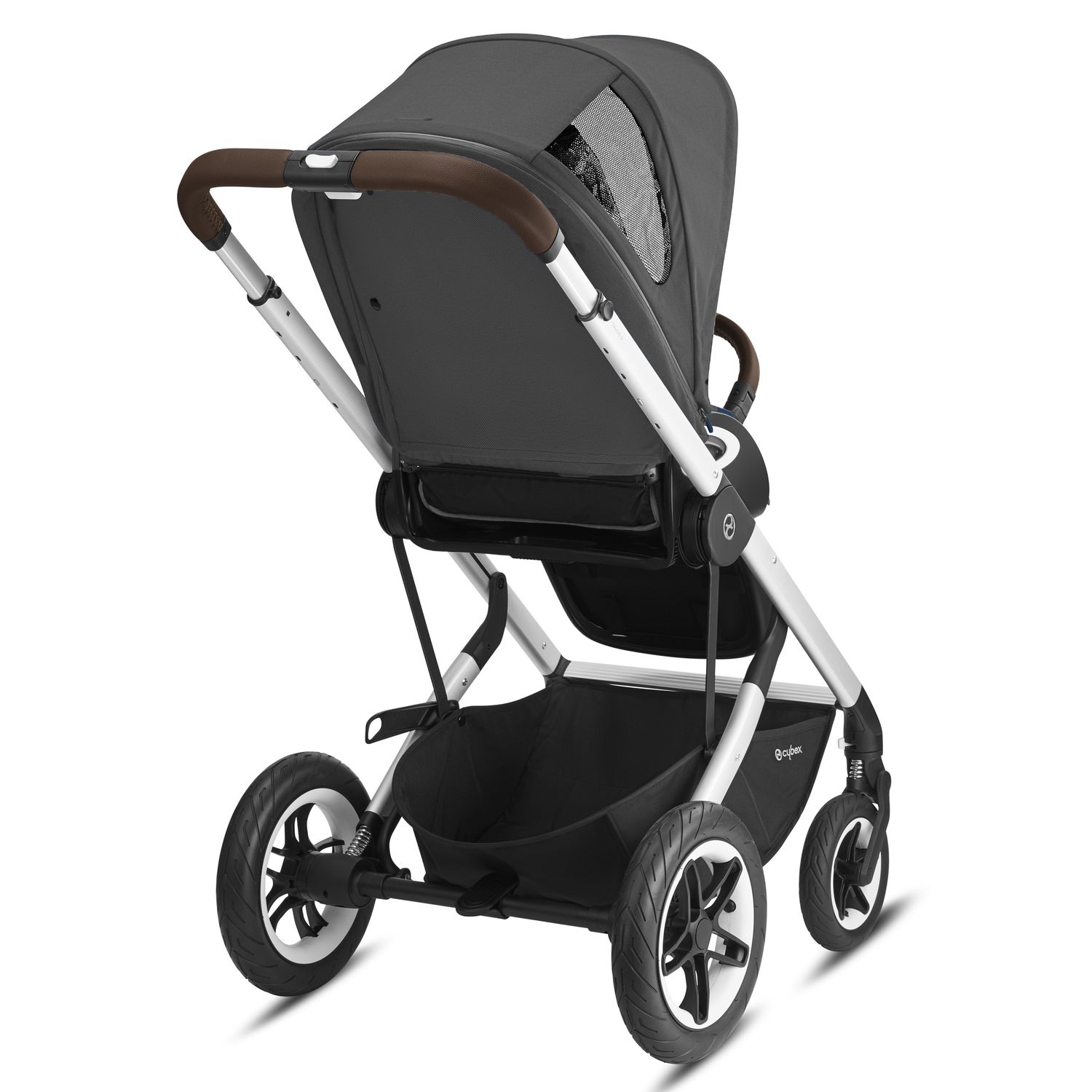 Коляска Cybex Talos S Lux SLV Soho с дождевиком Grey - фото 8