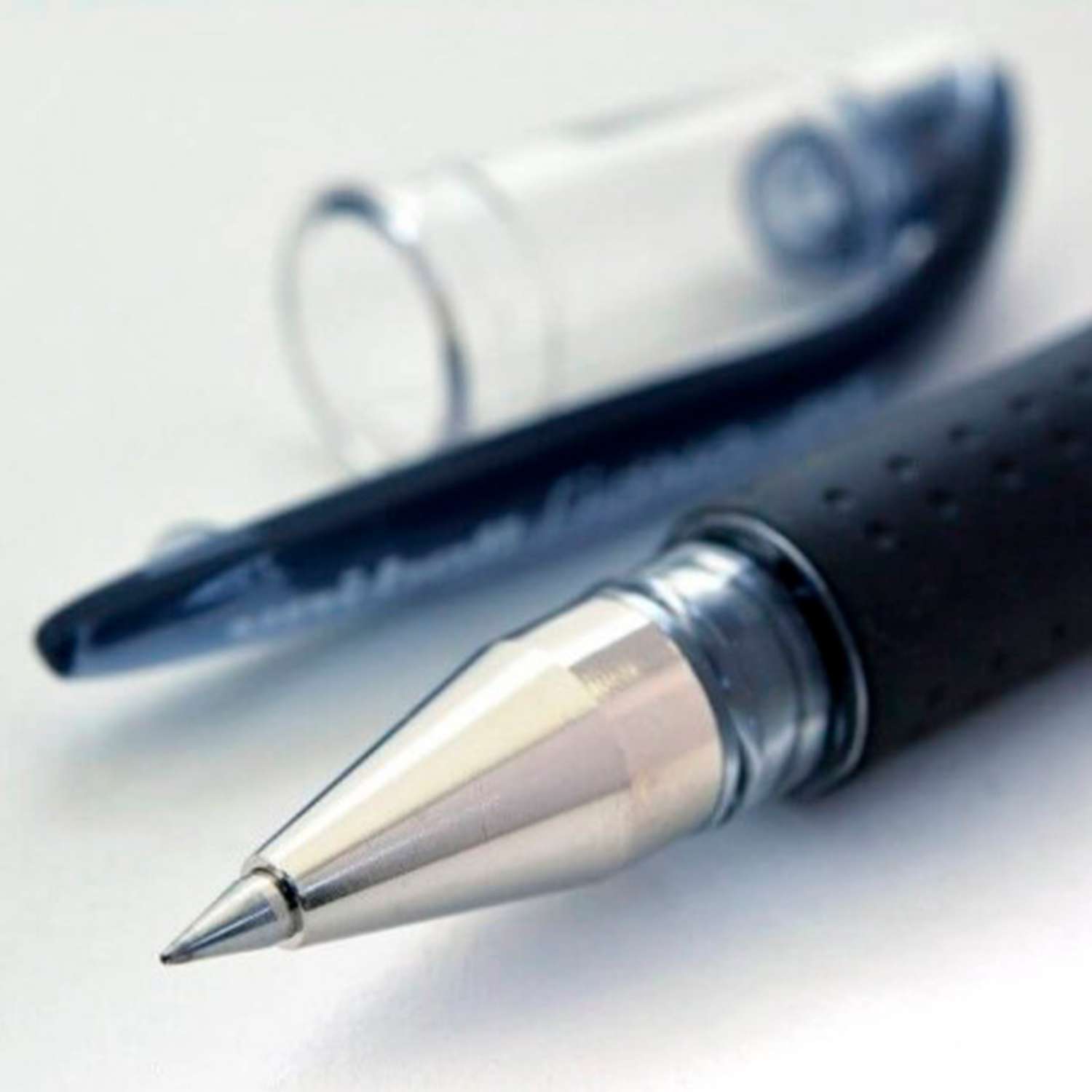 Ручка гелевая UNI Signo DX Ultra-fine UM-151 синий 0.38 мм - фото 2